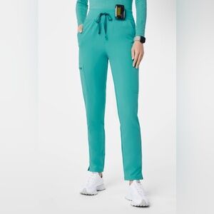 Figs Yola Scrub Pants Surgical Green XS Petite